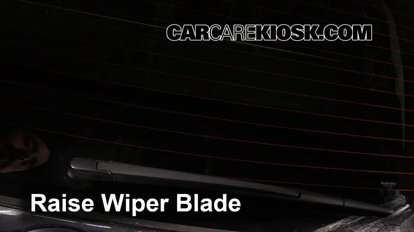 2011 Subaru Impreza 2.5i Premium 2.5L 4 Cyl. Wagon Windshield Wiper Blade (Rear)